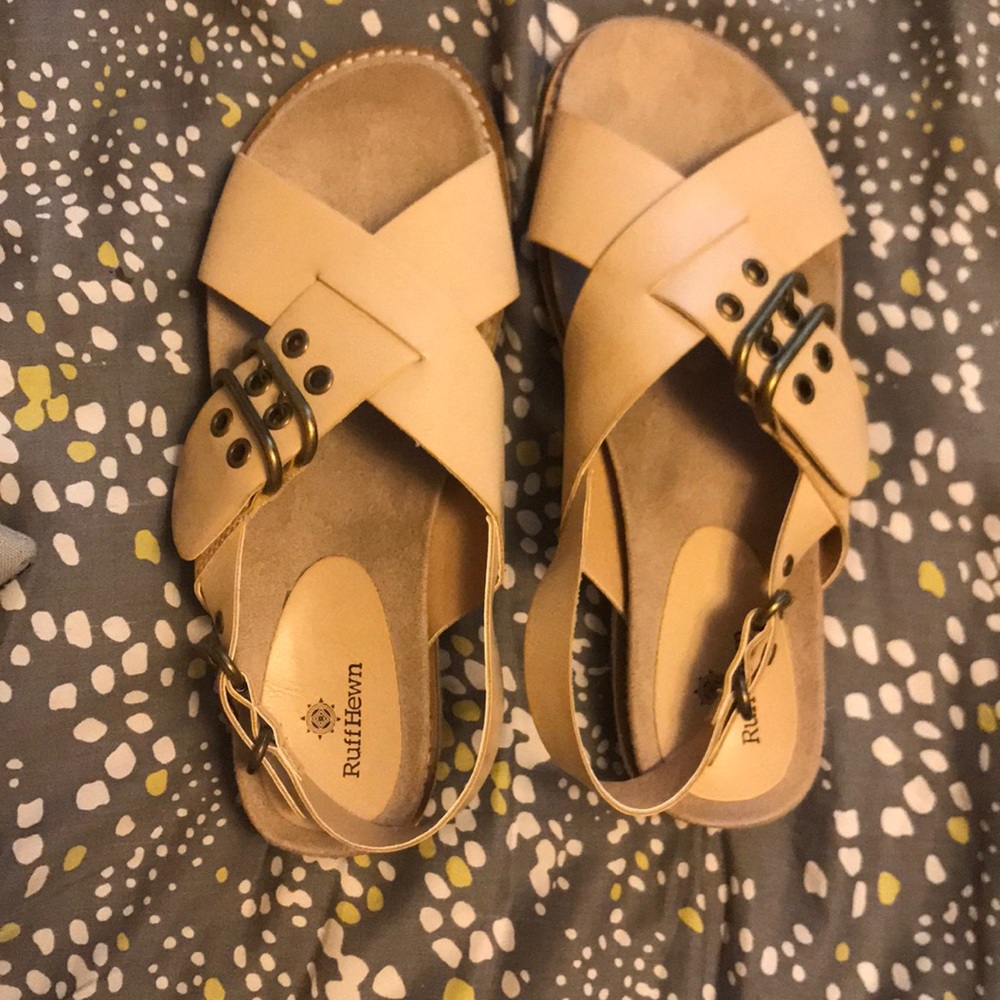 Never Worn Ruff Hewn Sandals